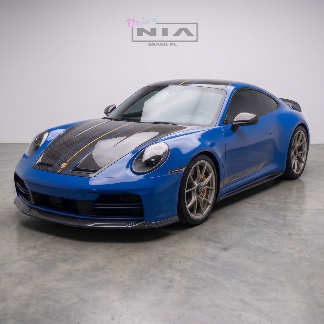 Porsche 992.2 NIA Front Splitter Lip 2025+ in ABS or Carbon Fiber (PRE-ORDER)