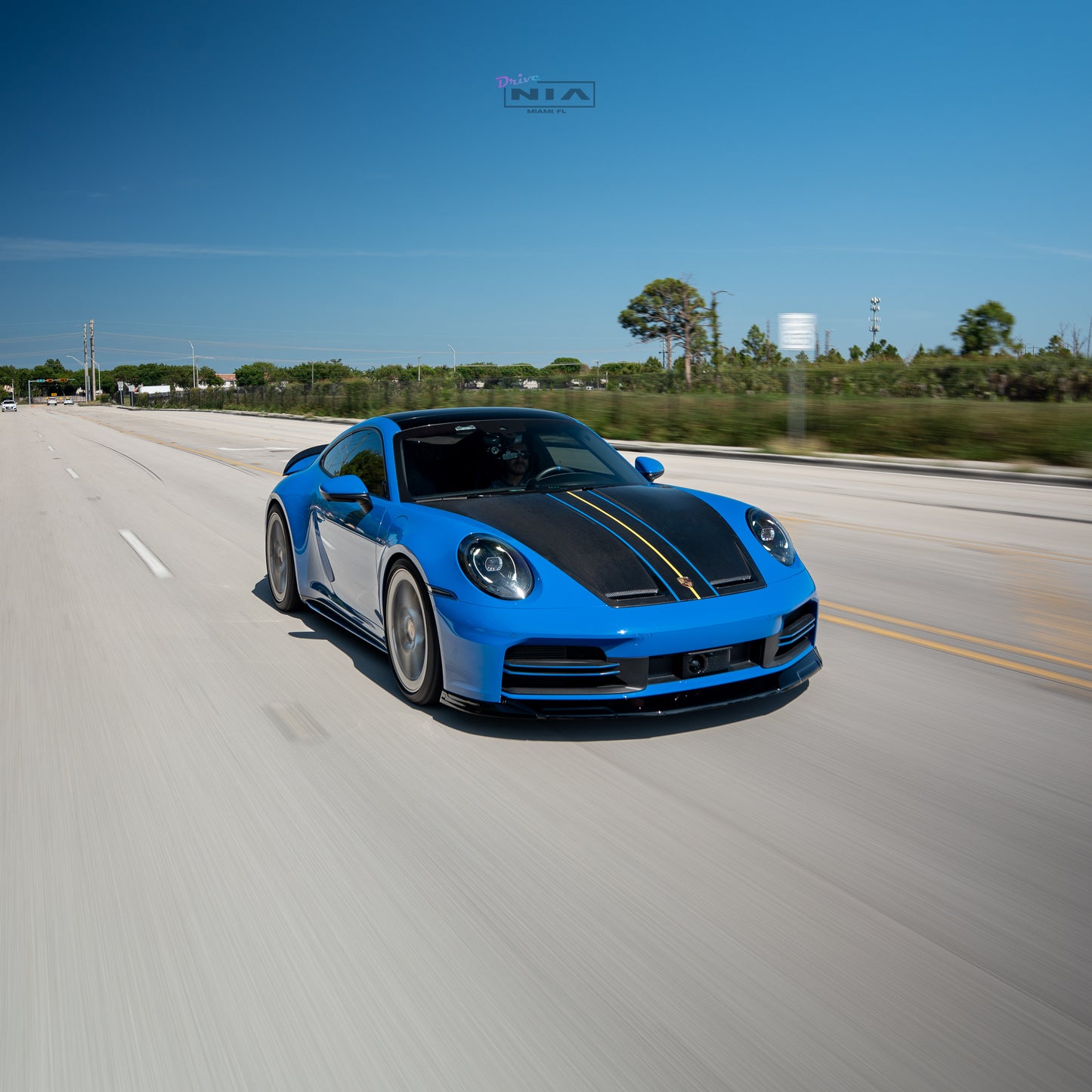 Porsche 992.2 NIA Front Splitter Lip 2025+ in ABS or Carbon Fiber (PRE-ORDER)