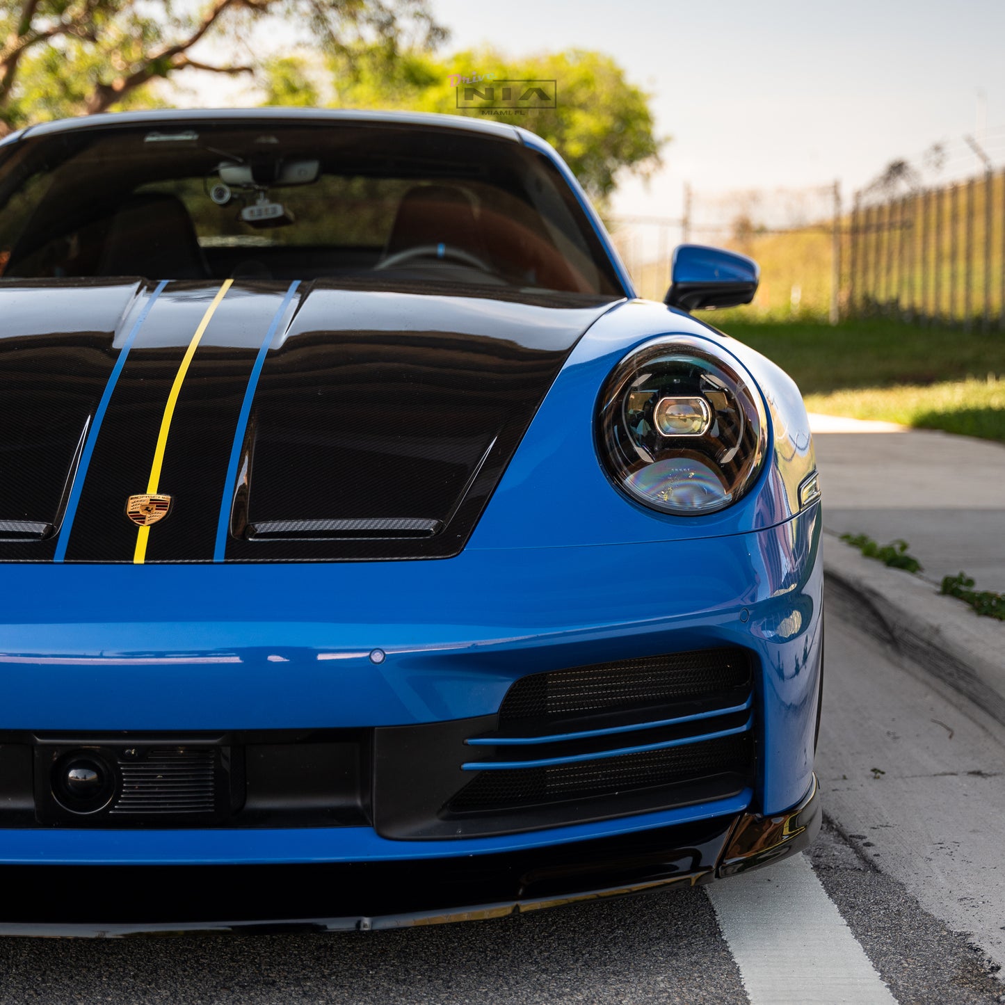 Porsche 992.2 NIA Front Splitter Lip 2025+ in ABS or Carbon Fiber (PRE-ORDER)
