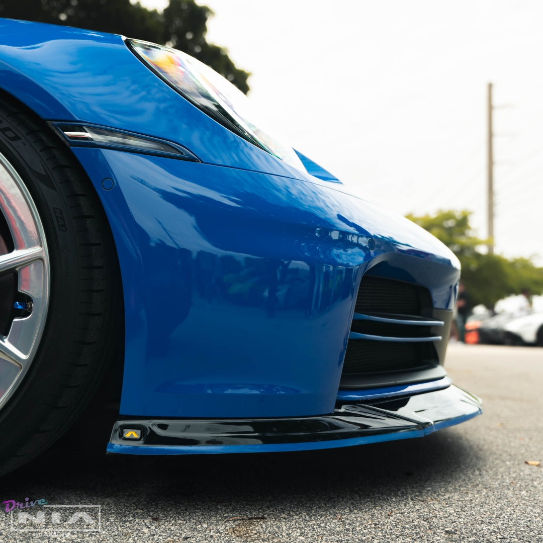 Porsche 911 (992.2) NIA Front Splitter Lip 2025+ in ABS or Carbon Fiber