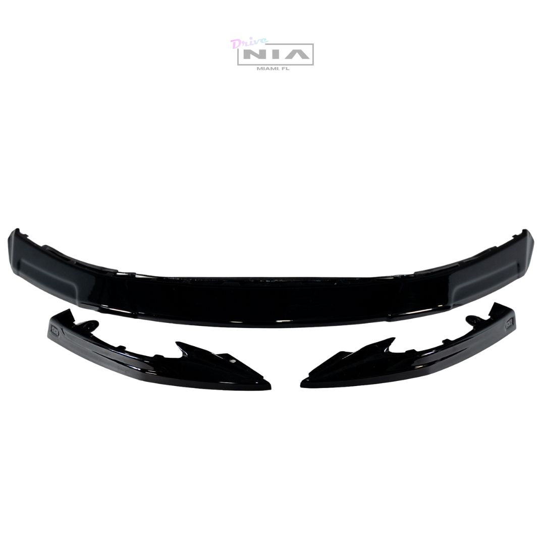 Porsche 911 (992.2) NIA Front Splitter Lip 2025+ in ABS or Carbon Fiber