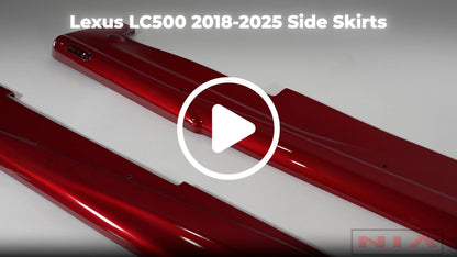 Lexus LC 500 NIA Side Skirt Splitter Extensions 2018-25