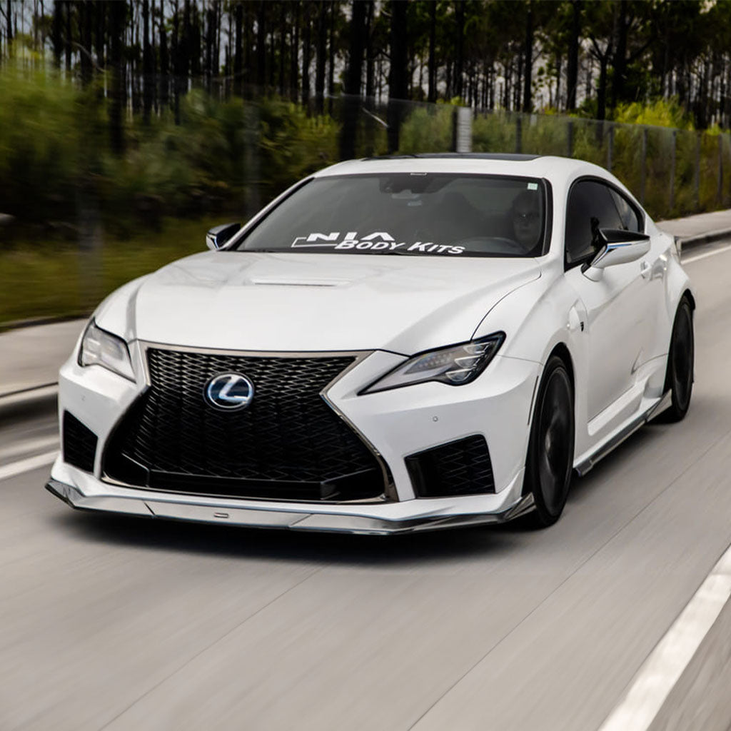 Lexus RC-F Front NIA Splitter lip body kit (2020-2025)