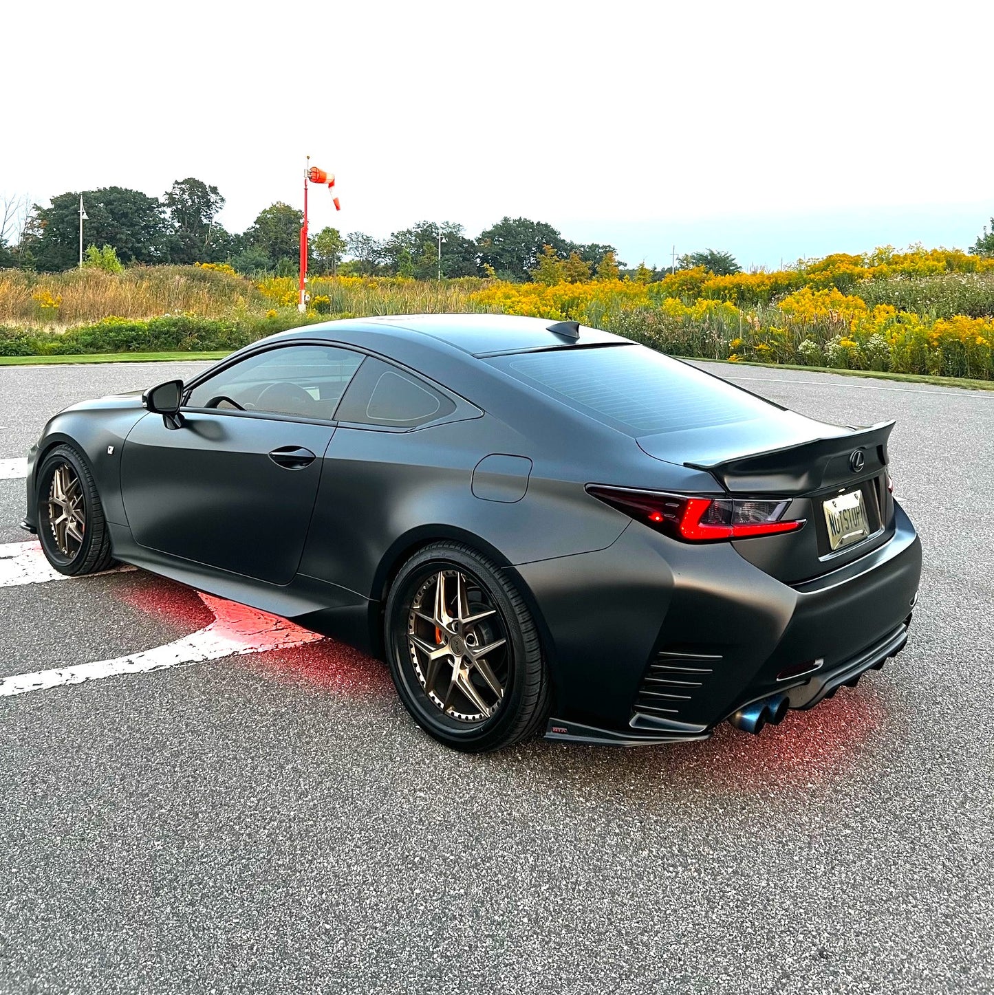 Lexus RC Rear Duck Bill Trunk Wing Spoiler V1 (2015-2025)