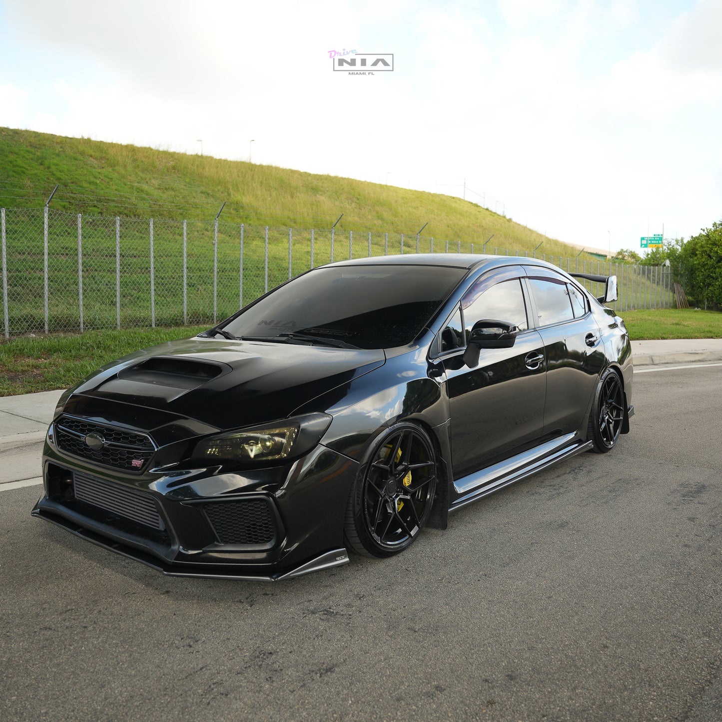 Subaru WRX NIA Front Splitter Lip Body Kit 2015-2021
