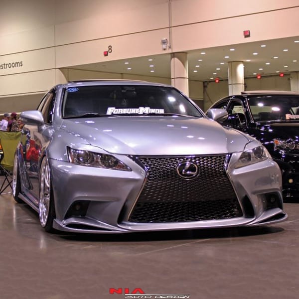 lexus is eyelids f sport eyelids eyebrows body kit