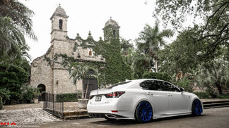 Lexus GS Base Model ,F-Sport NIA Sleek Side Skirts Lip bodykit 2013-2020 in ABS main image 0