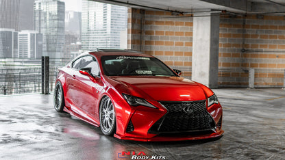 Lexus RC Front NIA Splitter lip body Kit 2019-2025 Fits RC 300 / 350 F-Sport and Non-F Sport (Base)