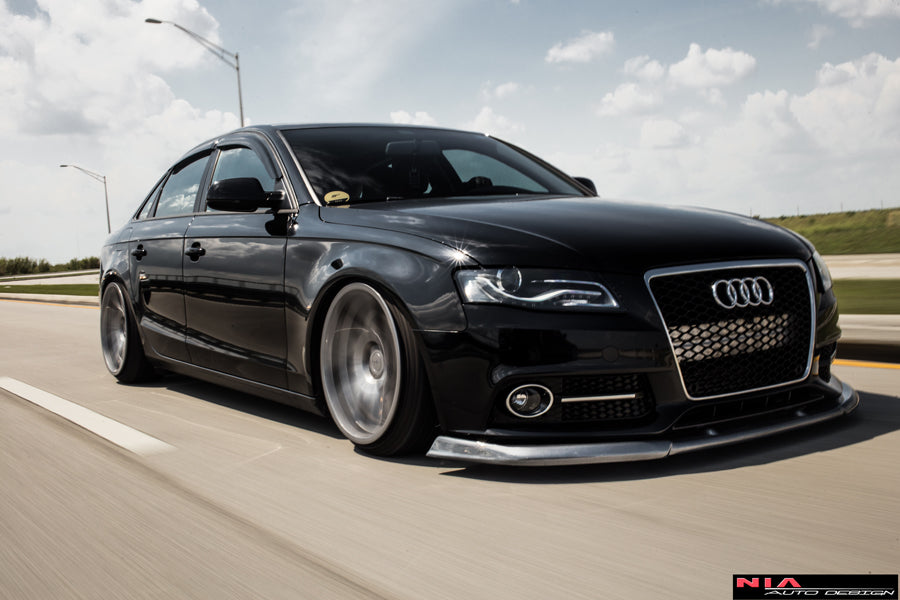 Audi A4 Full Lip Splitter Body Kit Front Sides Rears 2009 12 Nia Body Kits