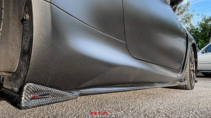 Lexus RC-F NIA Carbon Fiber Side Skirts Splitter Lip (2015-19)