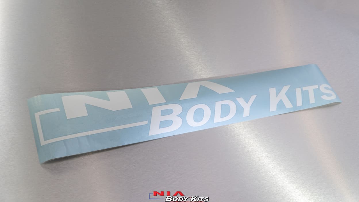 NIA Body Kits Windshield Banner