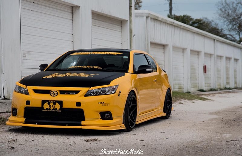 Scion tc RS.7 nia front splitter