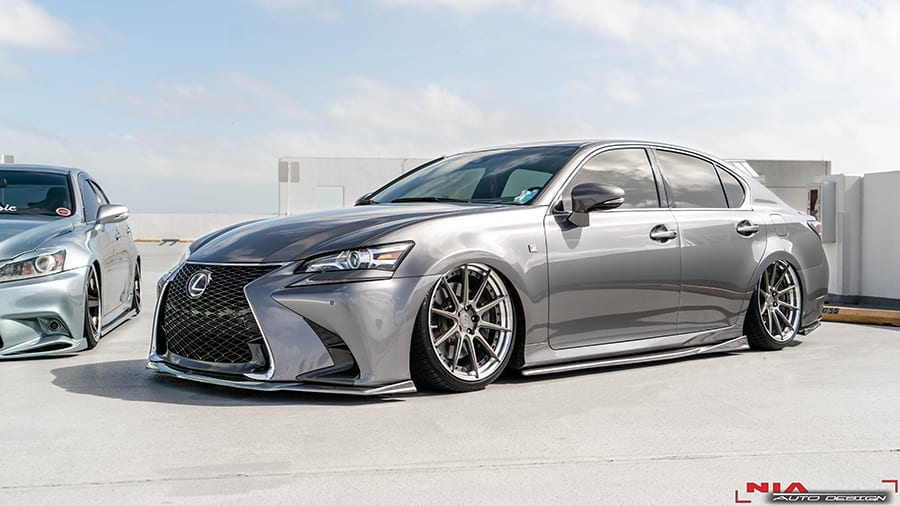 Lexus GS NIA Full Splitter lip body Kit (Front, Sides, Rears) 2016-2020