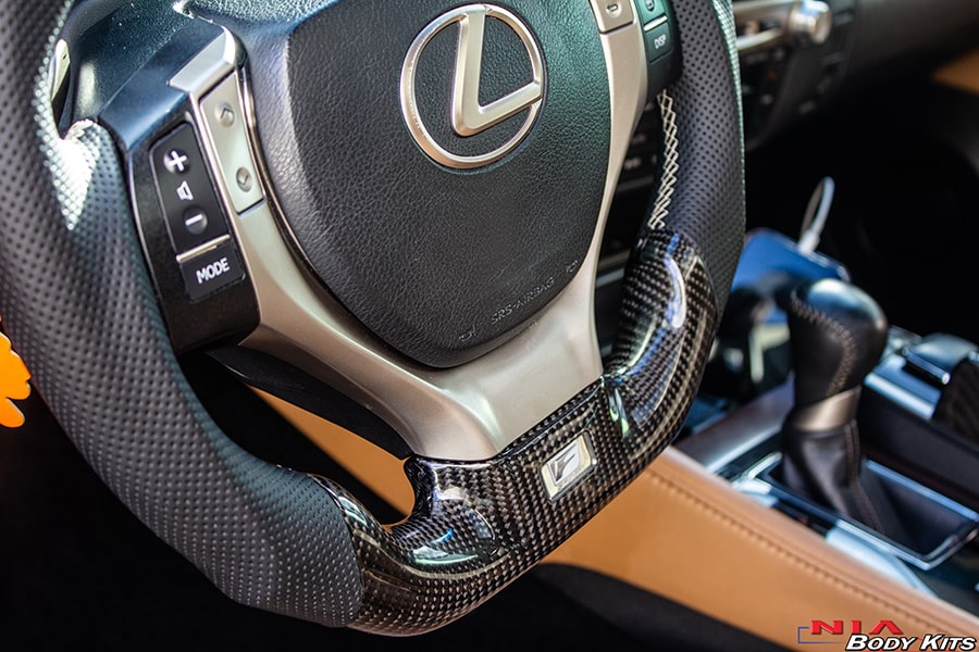 Lexus GS 2013-15 Carbon Fiber Steering Wheel