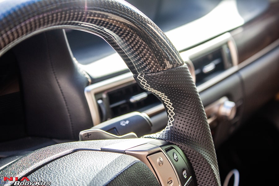 Lexus GS 2013-15 Carbon Fiber Steering Wheel