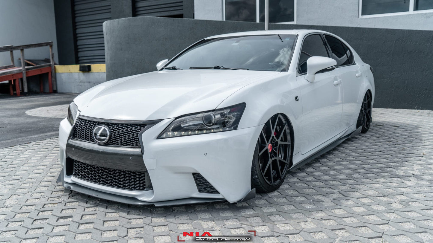 Lexus GS F-Sport Full NIA Sleek Splitter Lip Body Kit 2013-15