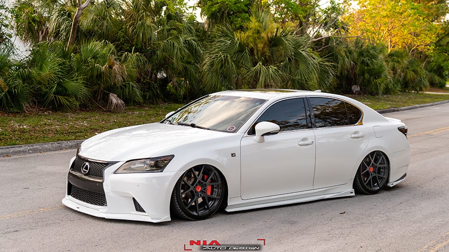 Lexus GS F-Sport Front NIA Splitter Lip Body Kit 2012-2015