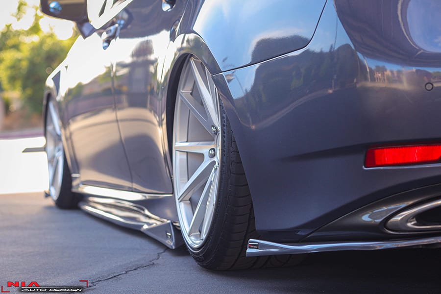 Lexus GS F-Sport Rear Lip Diffuser Spats 2012-2015