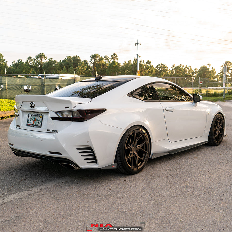 Lexus RC NIA Sleek Rear Spats 2015-2018