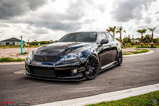 Lexus IS-F Full Splitter lip (Front, Sides, Rears) 2008-14
