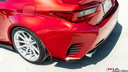 Lexus RC NIA Sleek Rear Spats 2015-2018