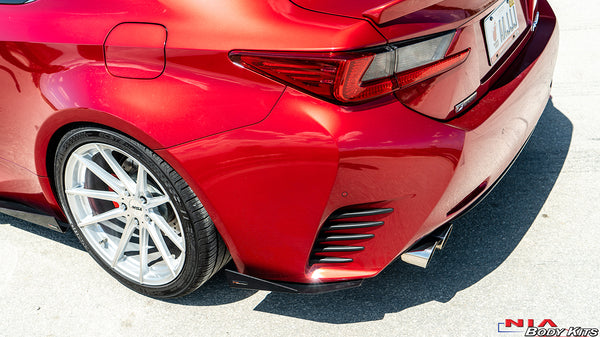 Lexus RC NIA Sleek Rear Spats 2015-2018 – Nia Body Kits