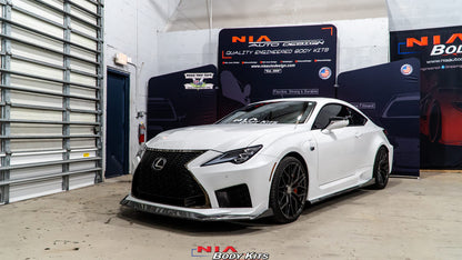 Lexus RC-F Front NIA Splitter lip body kit (2020-2025)