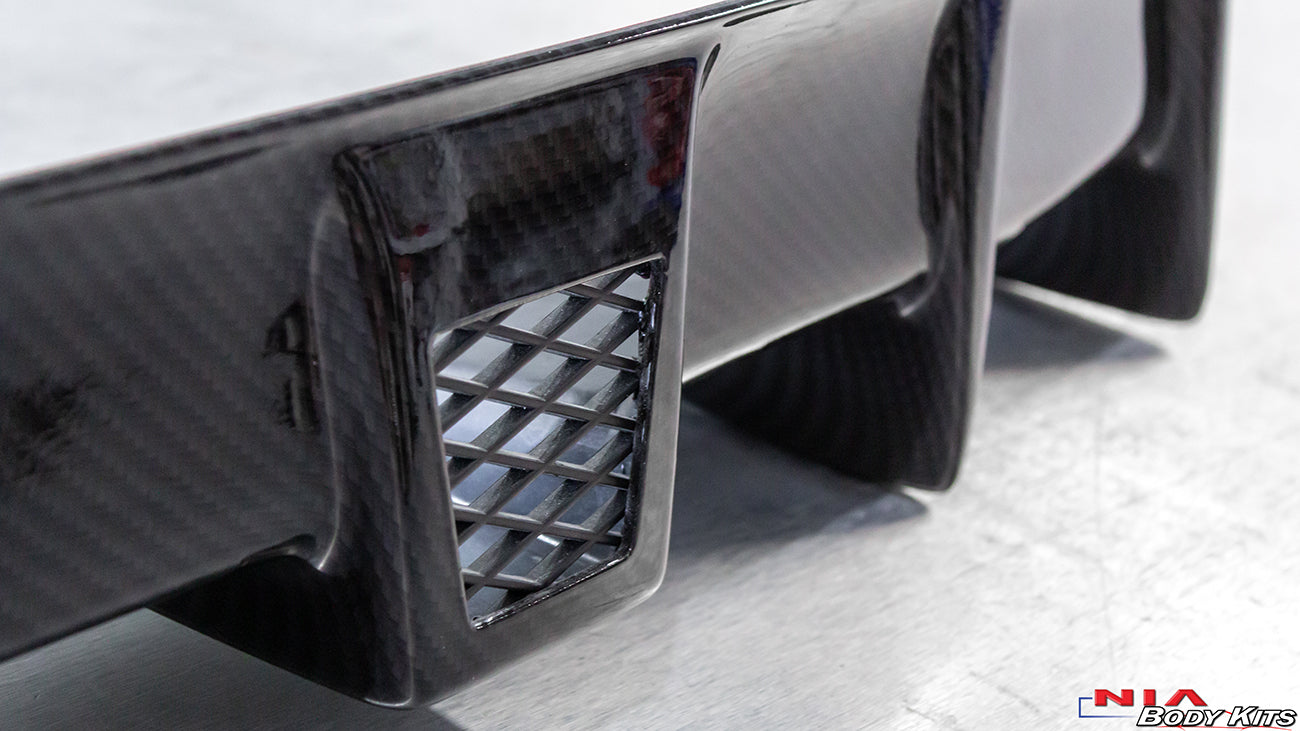 Lexus IS Base Model Full Splitter Lip Body Kit + Bumper Extension (Front, Sides, Rears, Diffuser) 2021+