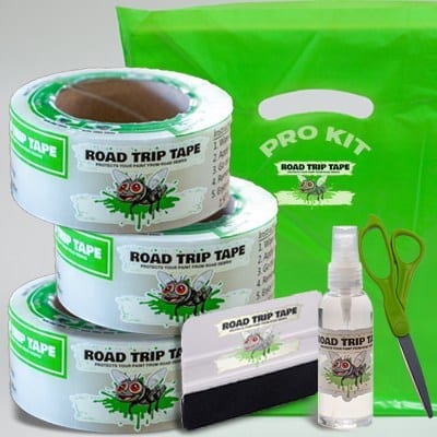 Road Trip Tape Pro Kit | 3 Rolls + Squeege + Application Cleaner + Scissors