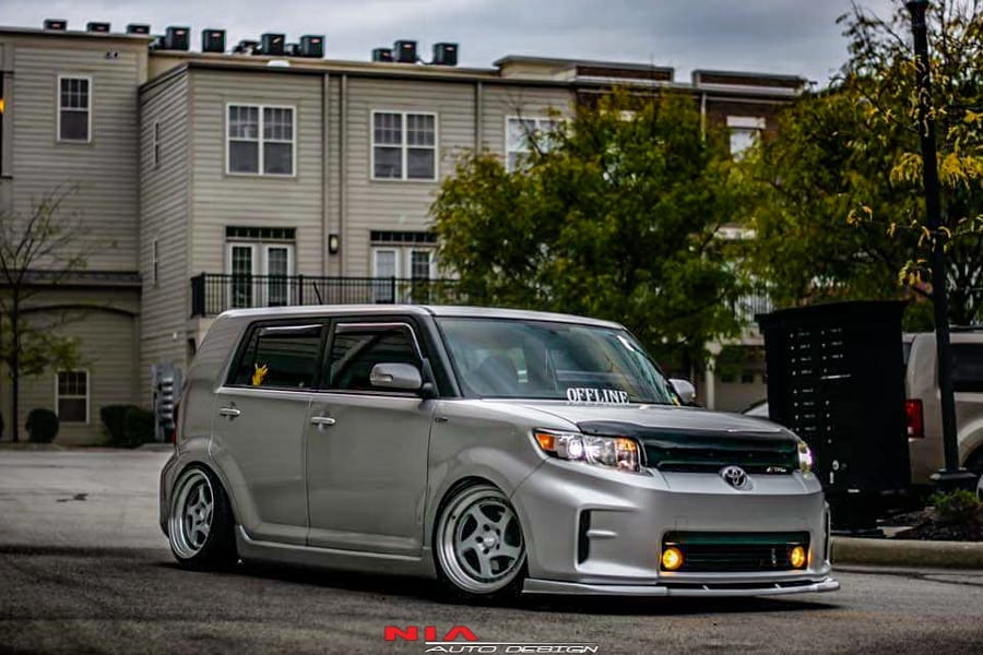 scion xb front lip kit