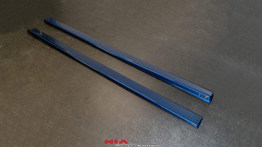 hyundai veloster side splitters side skirts